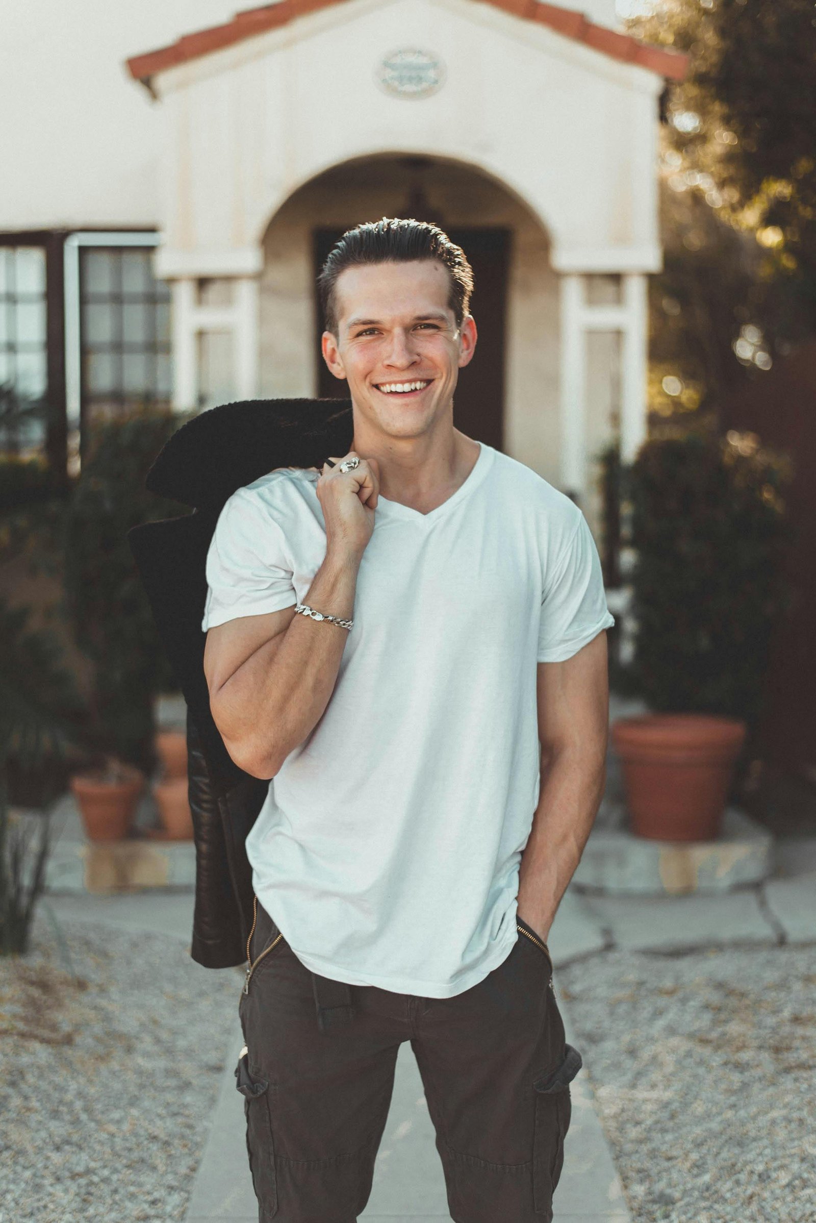 A male client image for testimonial