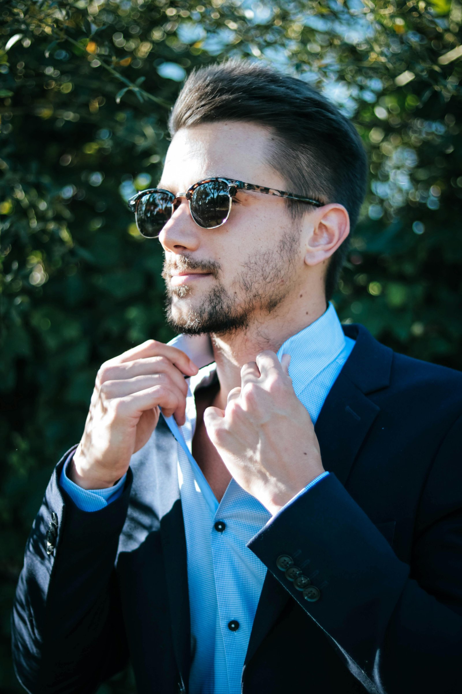 A male client image for testimonial